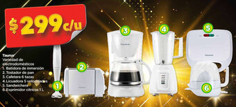 Bodega Aurrerá Taurus Variedad de electrodomésticos Batidora de inmersión oferta