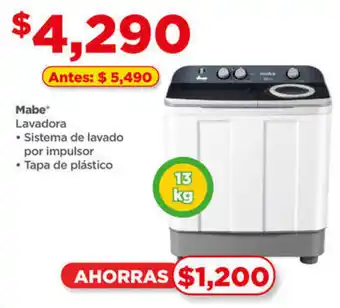 Bodega Aurrerá Mabe Lavadora oferta