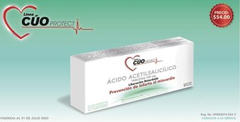Farmacias Similares ÁCIDO ACETILSALICÍLICO TABLETAS 100 mg oferta