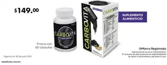 Farmacias Similares CARBOVITA oferta