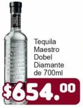 Tequila Maestro Dobel Diamante de 700ml
