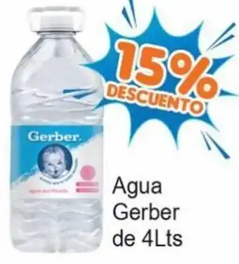 Merza Agua Gerber de 4Lts oferta
