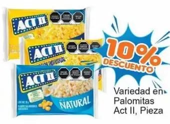Variedad en Palomitas Act II, Pieza