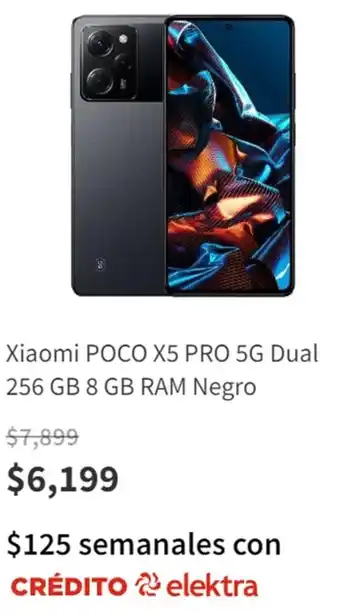 Xiaomi POCO X5 PRO 5G Dual 256 GB 8 GB RAM Negro