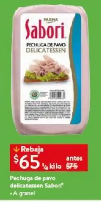 Pechuga de pavo delicatessen Sabort A granel