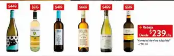 Walmart Variedad de vino Albariño .750 ml oferta