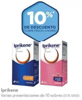 Iprikene Varias presentaciones de 10 sobres (0731,6900)