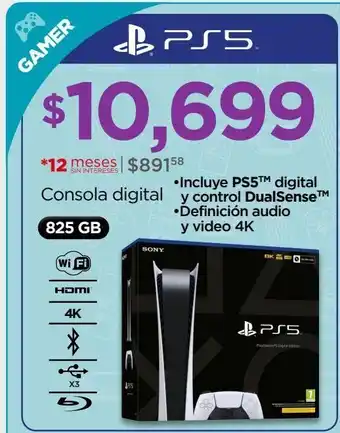 Consola playstation 5 digital