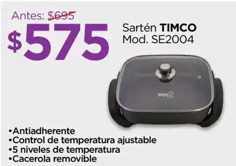 Sartén timco se2004 negro