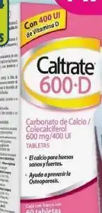 Farmacia San Pablo Caltrate 600+d tab 400ui caj c/60 oferta