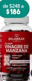 Farmacia San Pablo Belabear gomitas vinagre manzana c/90pzs oferta