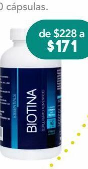 Farmacia San Pablo Essentials biotina cap 670mg bot c/90pzs oferta