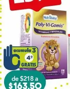 Farmacia San Pablo Poly-vi-gomis gomitas sabores c/60 oferta