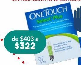 Farmacia San Pablo One touch select plus tiras reac c/50pzs oferta