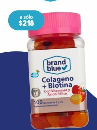 Farmacia San Pablo Brand blue colageno+bio gomitas c/100pzs oferta