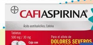 Farmacia San Pablo Cafiaspirina tab 500mg caj c/40 oferta