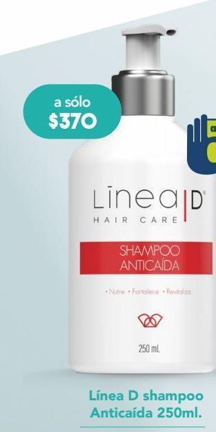 Farmacia San Pablo Linea d shampoo anticaida env c/250ml oferta