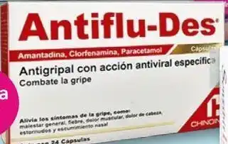 Farmacia San Pablo Antiflu des cap 3mg caj c/24 oferta