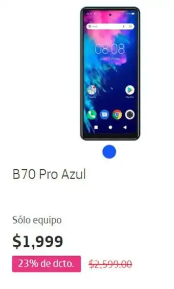 Movistar B70 Pro Azul oferta