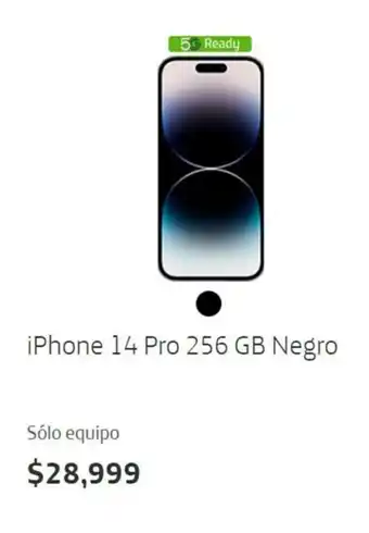 iPhone 14 Pro 256GB Negro