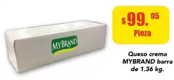 Super Aki Queso Crema MyBrand 1.36 kg oferta
