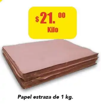 Super Aki Papel Estraza De 1 Kg oferta