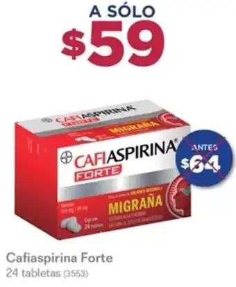Cafiaspirina Forte 24 tabletas (3553)