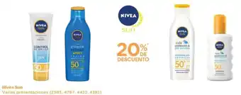 Nivea Sun Varias presentaciones (2583, 4767, 4422, 4392)