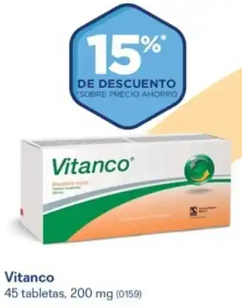 Derma Vitanco 45 tabletas, 200 mg (0159) oferta