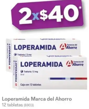 Loperamida Marca del Ahorro 12 tabletas (6903)
