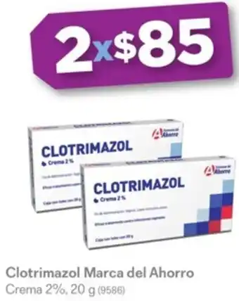 Clotrimazol Marca del Ahorro Crema 2%, 20 g (9586)