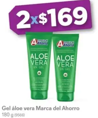 Derma Gel áloe vera Marca del Ahorro 180 g (9566) oferta