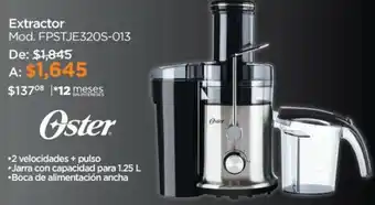 Extractor FPSTJE320S-013