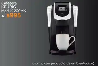 Chedraui Cafetera Keurig K-200MX oferta