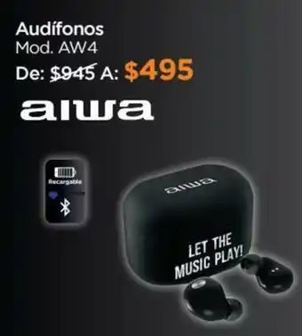 Chedraui Audifonos AW4 oferta