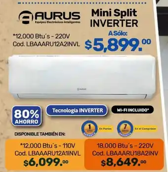 RURUS Mini Split INVERTER