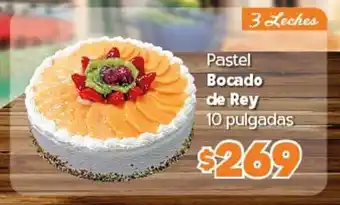 Pastel Bocado de Rey 10 pulgadas