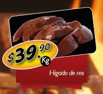 Higado de res x kg