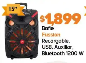 Arteli express Bafle Fussion Recargable, USB, Auxiliar, Bluetooth 1200 W oferta