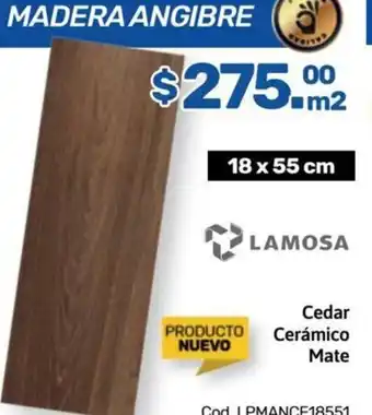 Niplito Cedar Cerámico Mate oferta