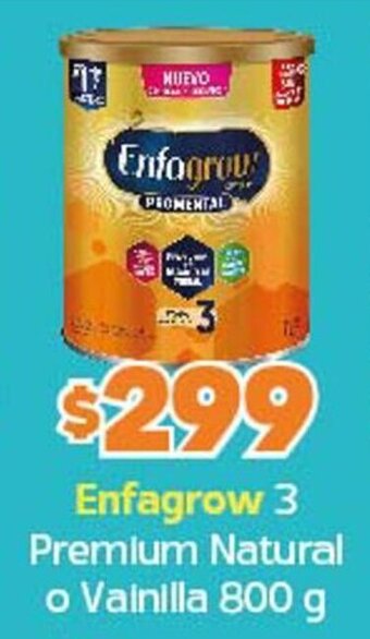 Enfagrow 3 Premium Natural o Vainilla 800 g
