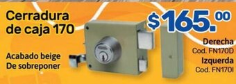 Niplito Cerradura de caja 170 oferta
