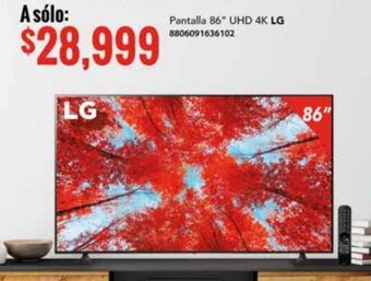City Club Pantalla 86" UHD 4K LG 8806091636102 oferta