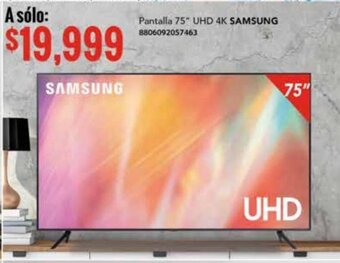 City Club Pantalla 75" UHD 4K SAMSUNG 8806092057463 oferta