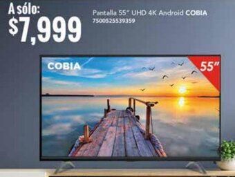 City Club Pantalla 55" UHD 4K Android COBIA 7500525539359 oferta