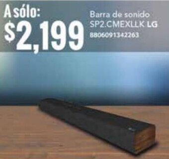 City Club Barra de sonido SP2.CMEXLLK LG 8806091342263 oferta