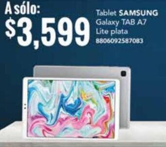 City Club Tablet SAMSUNG Galaxy TAB A7 Lite plata 8806092587083 oferta