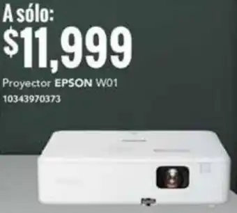 City Club Proyector EPSON W01 oferta