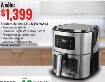 City Club Freidora de aire 6.5 L NEW WAVE oferta