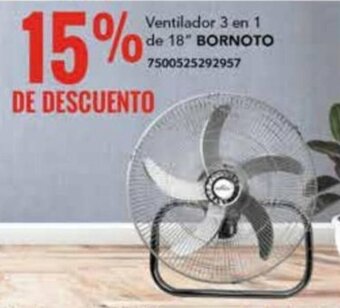 City Club Ventilador 3 en 1 de 18" BORNOTO 7500525292957 oferta